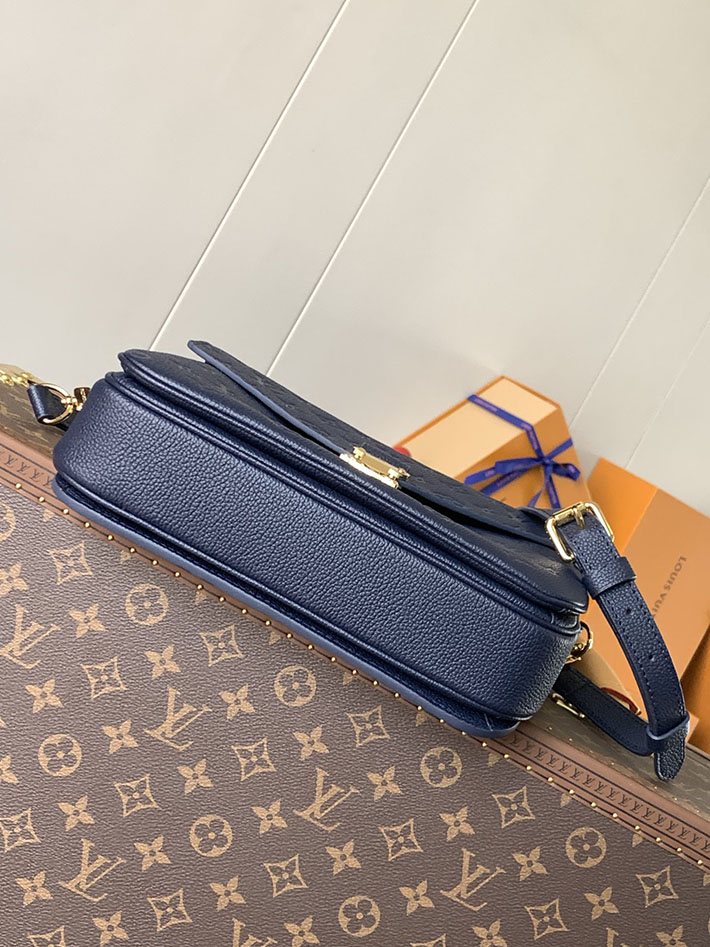ルイヴィトン販売店舗 ショルダーバッグ Louis Vuitton ポシェット・メティス MM ネイビー M46613 ルイヴィトン 斜めがけ レディース - 画像 (7)
