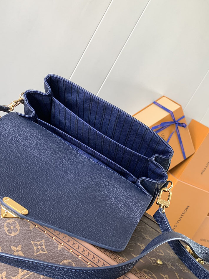 ルイヴィトン販売店舗 ショルダーバッグ Louis Vuitton ポシェット・メティス MM ネイビー M46613 ルイヴィトン 斜めがけ レディース - 画像 (3)