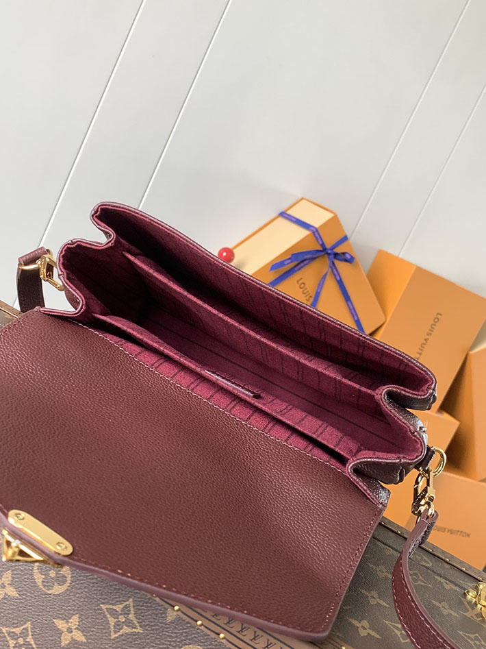 ルイヴィトン販売店舗 ショルダーバッグ Louis Vuitton ポシェット・メティス MM グレナレッド M46613 ルイヴィトン バッグ 安い - 画像 (3)