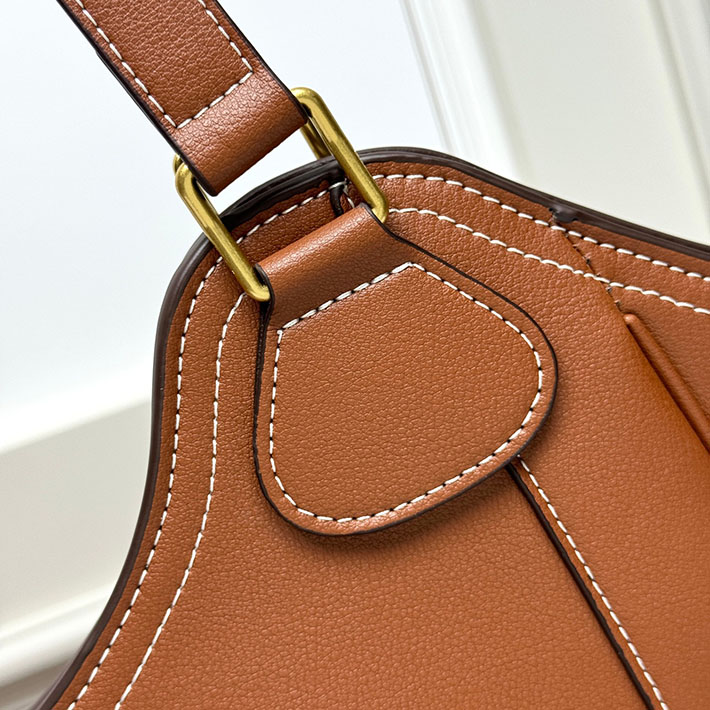 セリーヌ バッグ 人気 ランキング CELINE 25新作 MEO ショルダーバッグ サプルカーフスキン ブロンズ 2630264 セリーヌ バッグ レディース - 画像 (9)
