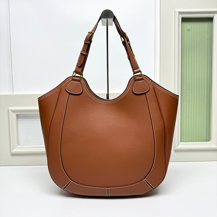 セリーヌ バッグ 人気 ランキング CELINE 25新作 MEO ショルダーバッグ サプルカーフスキン ブロンズ 2630264 セリーヌ バッグ レディース - 画像 (7)