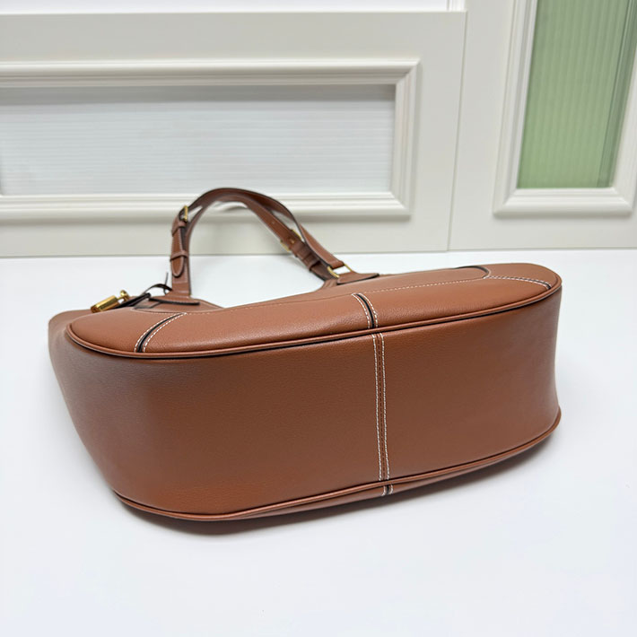 セリーヌ バッグ 人気 ランキング CELINE 25新作 MEO ショルダーバッグ サプルカーフスキン ブロンズ 2630264 セリーヌ バッグ レディース - 画像 (6)