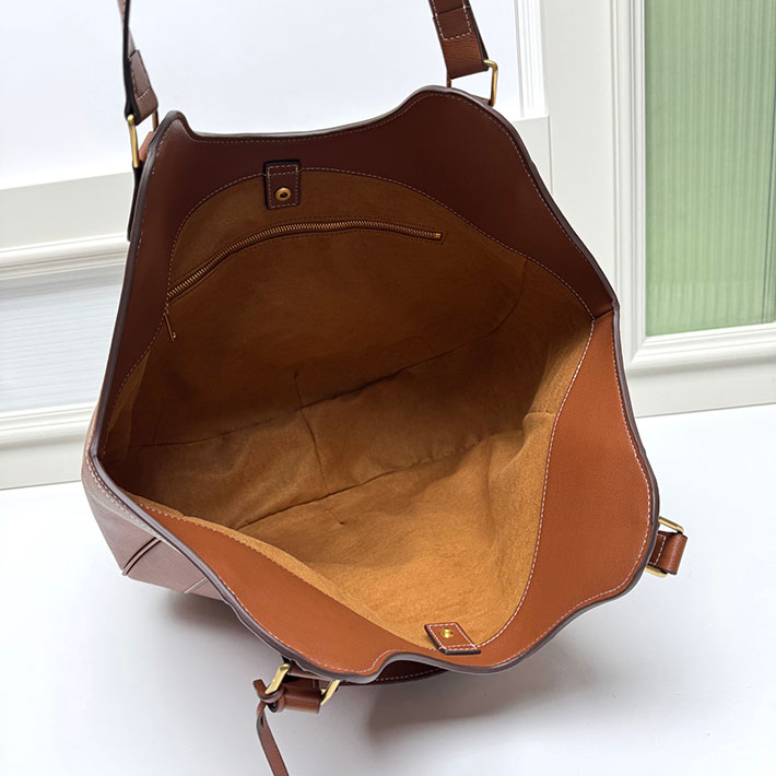 セリーヌ バッグ 人気 ランキング CELINE 25新作 MEO ショルダーバッグ サプルカーフスキン ブロンズ 2630264 セリーヌ バッグ レディース - 画像 (2)