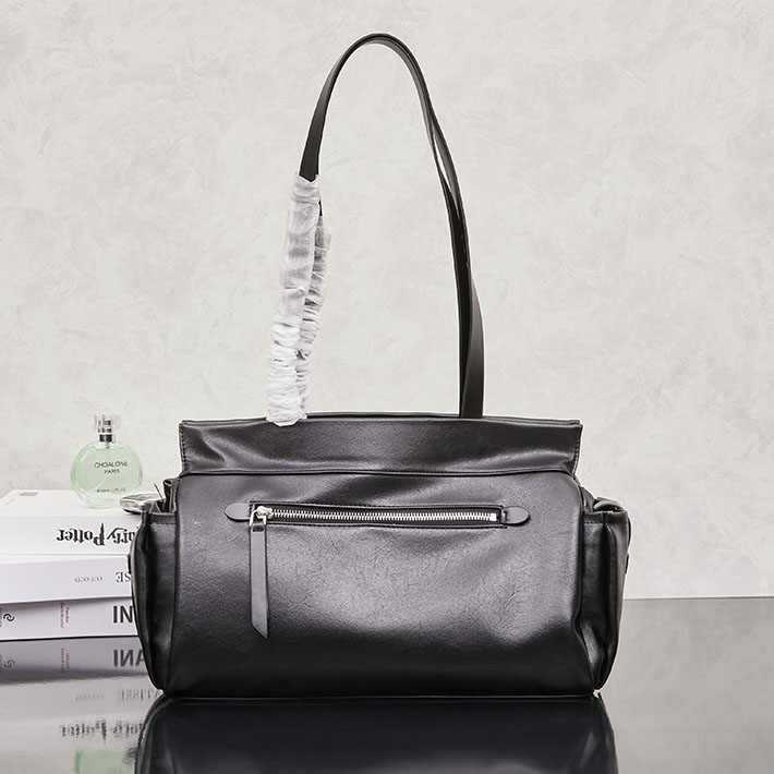 最高級プラダスーパーコピー PRADA ルート ラージ レザー トートバッグ ブラック 1BG644_2G6F_F0002 プラダ トートバッグ 大きめ - 画像 (8)