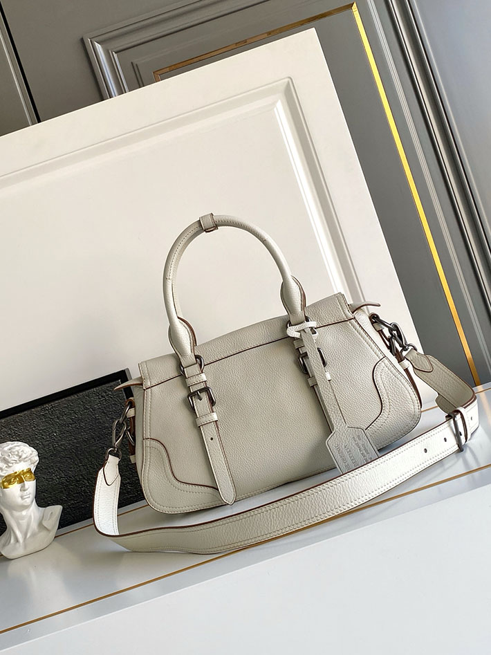 プラダ バッグ レディース PRADA ロゴ ラージ レザー トートバッグ チョークホワイト 1BG604_2HIK_F0K74_V_OOO プラダ トートバッグ レザー - 画像 (8)