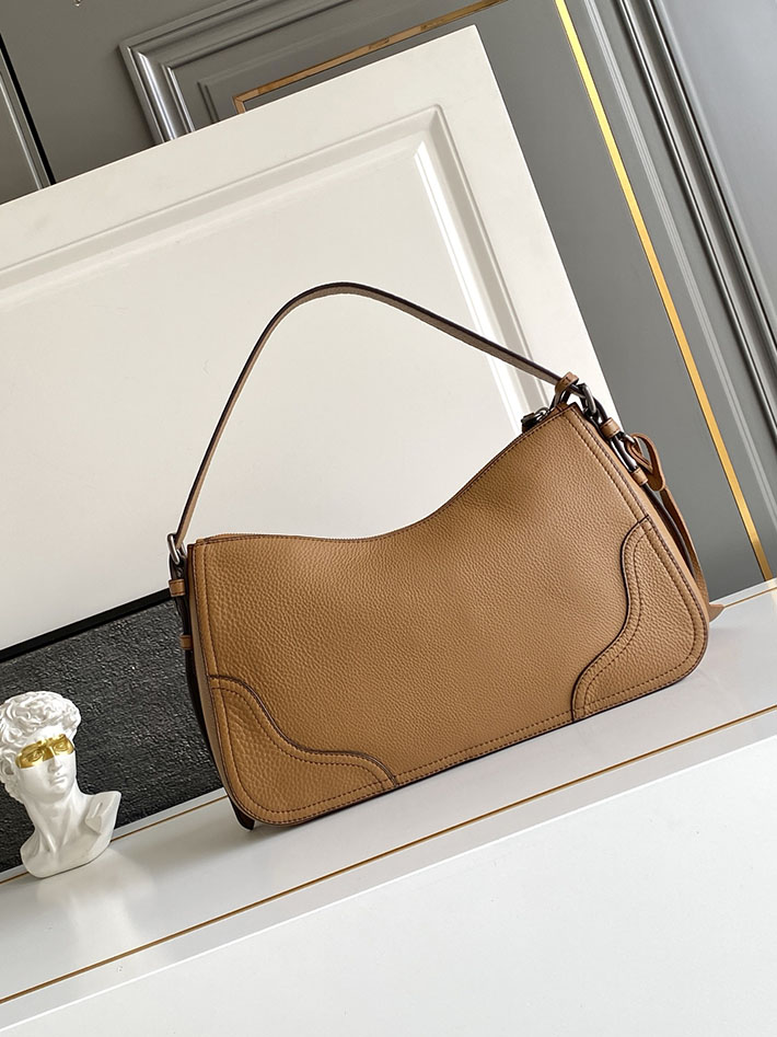 プラダ バッグ レディース PRADA ロゴ エメ ラージ レザー ショルダーバッグ キャラメル 1BC280_2HIK_F098L_V_OOO プラダ ショルダーバッグ アウトレット - 画像 (8)