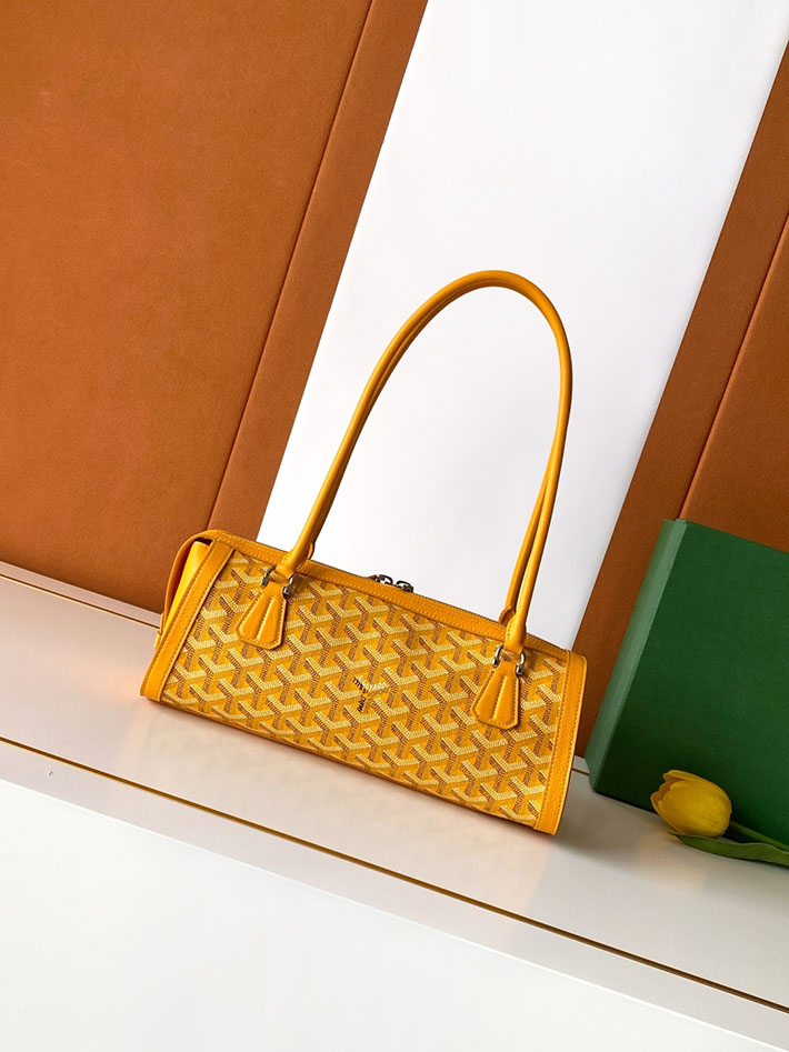 最高級ゴヤールスーパーコピー GOYARD ボンボニエールバッグ ハンドバッグ イエロー BONBONPMLTY08CL08P ゴヤール バッグ 安い - 画像 (7)