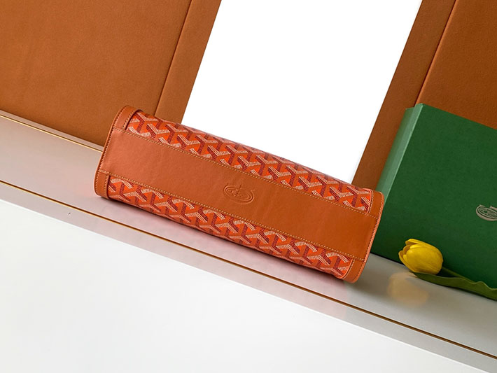 最高級ゴヤールスーパーコピー GOYARD ボンボニエールバッグ ハンドバッグ オレンジ BONBONPMLTY07CL07P ゴヤール アウトレット 店舗 - 画像 (7)