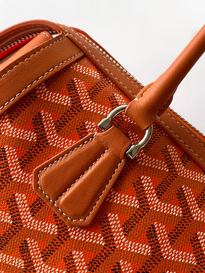 最高級ゴヤールスーパーコピー GOYARD ボンボニエールバッグ ハンドバッグ オレンジ BONBONPMLTY07CL07P ゴヤール アウトレット 店舗 - 画像 (5)