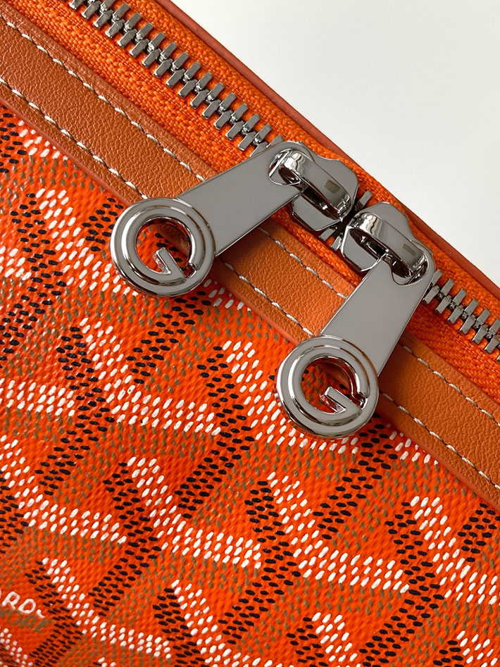 最高級ゴヤールスーパーコピー GOYARD ボンボニエールバッグ ハンドバッグ オレンジ BONBONPMLTY07CL07P ゴヤール アウトレット 店舗 - 画像 (4)