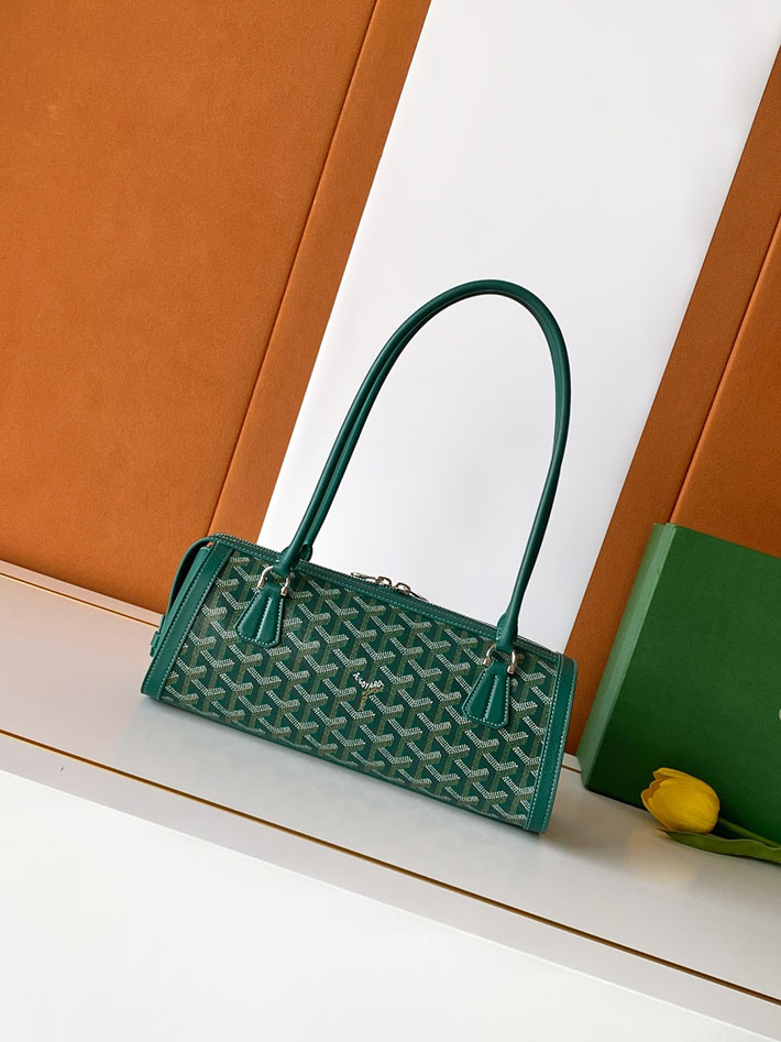 最高級ゴヤールスーパーコピー GOYARD ボンボニエールバッグ ハンドバッグ グリーン BONBONPMLTY09CL09P ゴヤール 風 バッグ - 画像 (7)