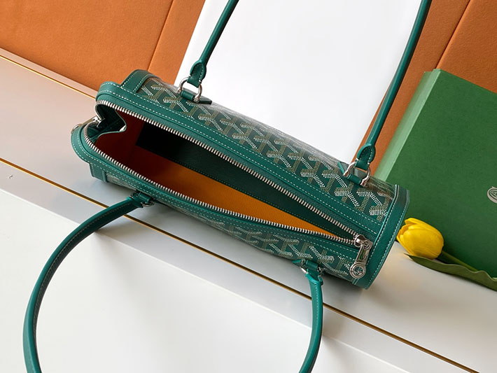 最高級ゴヤールスーパーコピー GOYARD ボンボニエールバッグ ハンドバッグ グリーン BONBONPMLTY09CL09P ゴヤール 風 バッグ - 画像 (6)