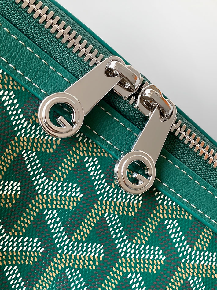 最高級ゴヤールスーパーコピー GOYARD ボンボニエールバッグ ハンドバッグ グリーン BONBONPMLTY09CL09P ゴヤール 風 バッグ - 画像 (4)