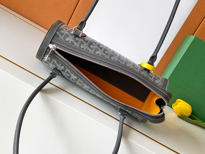 最高級ゴヤールスーパーコピー GOYARD ボンボニエールバッグ ハンドバッグ グレー BONBONPMLTY51CL51P ゴヤール ボンボ ニエール 定価 - 画像 (6)