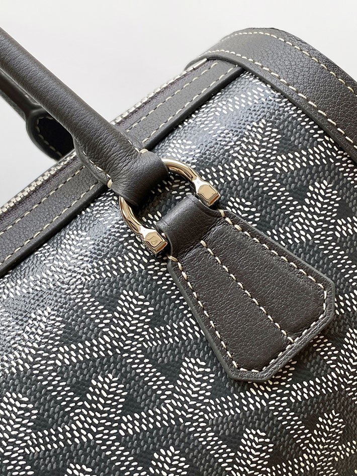 最高級ゴヤールスーパーコピー GOYARD ボンボニエールバッグ ハンドバッグ グレー BONBONPMLTY51CL51P ゴヤール ボンボ ニエール 定価 - 画像 (4)
