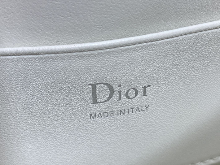 ディオール バッグ 人気 Dior My Dior ミニバッグ カナージュ ラムスキン ホワイト S0984OUQA_M030 ディオール バッグ アウトレット - 画像 (2)