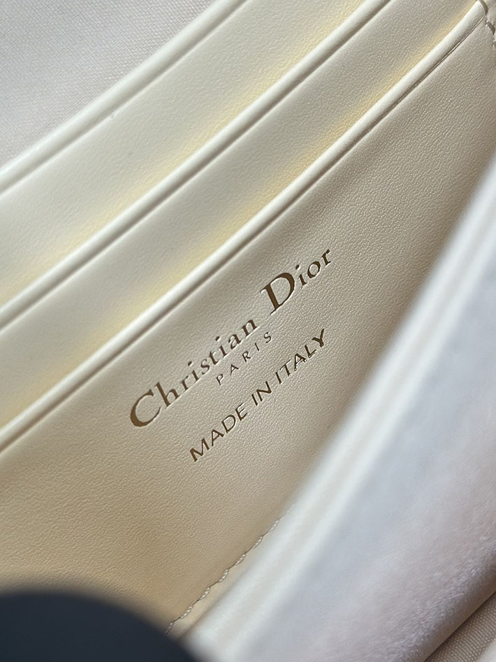 ディオール バッグ 人気 Dior ミスディオールミニ・カナージュ エンブロイダリー ベージュ S0980OIBE_M52U ディオール バッグ ショルダー - 画像 (2)