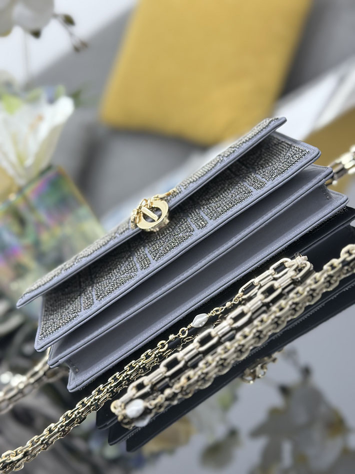 ディオール バッグ 人気 Dior ミスディオールミニ・カナージュ エンブロイダリー ブルー S0980OIBE_M31L ディオール バッグ レディース - 画像 (7)