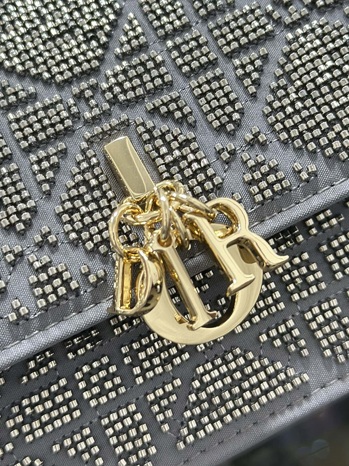 ディオール バッグ 人気 Dior ミスディオールミニ・カナージュ エンブロイダリー ブルー S0980OIBE_M31L ディオール バッグ レディース - 画像 (5)