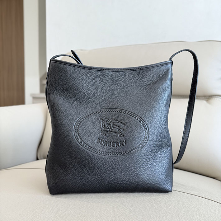 バーバリー バッグ アウトレット Burberry スモール ハイランド ショルダーバッグ ブラック 81147721 バーバリー バッグ ショルダー - 画像 (8)