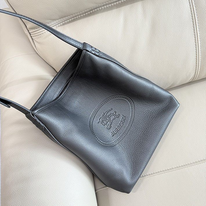 バーバリー バッグ アウトレット Burberry スモール ハイランド ショルダーバッグ ブラック 81147721 バーバリー バッグ ショルダー - 画像 (7)