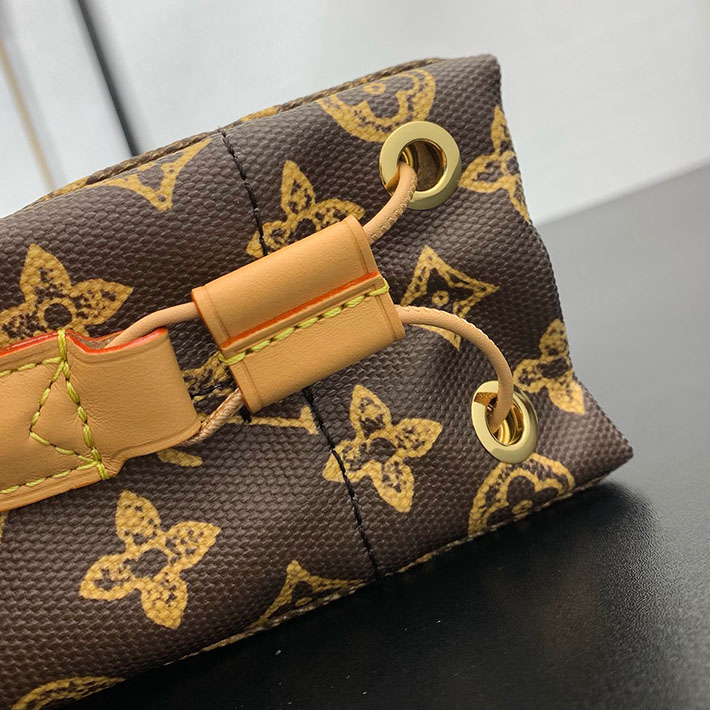ルイヴィトン販売店舗 バッグ レディース LV ノエ トランク モノグラム・オリジン エベヌ M28103 ルイヴィトン バケツバッグ 新品 - 画像 (6)