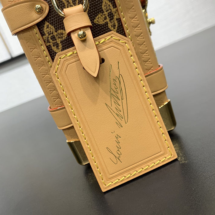 ルイヴィトン販売店舗 バッグ レディース LV サイドトランク MM モノグラム・オリジン エベヌ M27516 ルイヴィトン 斜 めがけ 人気 - 画像 (6)
