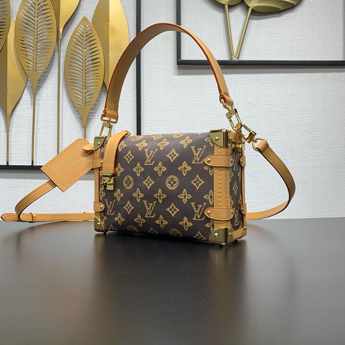ルイヴィトン販売店舗 バッグ レディース LV サイドトランク MM モノグラム・オリジン エベヌ M27516 ルイヴィトン 斜 めがけ 人気 - 画像 (13)