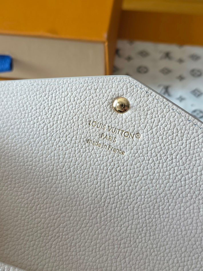 ルイヴィトン販売店舗 財布 レディース LV ポルトフォイユ・サラ ミルキーホワイト、グリーン M27740 ルイヴィトン 長財布 レディース 人気 - 画像 (5)