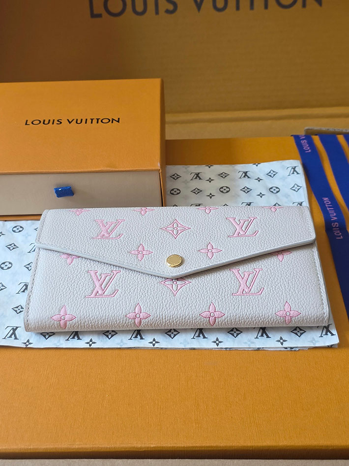 ルイヴィトン販売店舗 財布 レディース LV ポルトフォイユ・サラ モノグラム・ミルキーホワイト、ピーチ 2629349 ルイヴィトン 長財布 レディース 新作 - 画像 (11)
