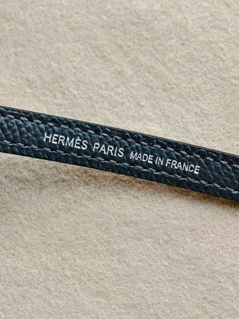 HERMES ケリードールピクト グリミスティ/ブラック/ヴェールフィズ/アルザン エプソン シルバー金具 2630352 エルメス ケリードール ピクト - 画像 (7)