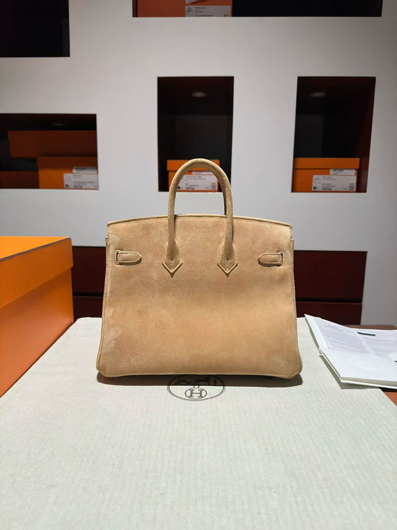 エルメス バーキンバッグ HERMES バーキン25 トレンチ ヴォー・グリズリー シルバー金具 2630362 バーキンスーパーコピー代引き - 画像 (8)