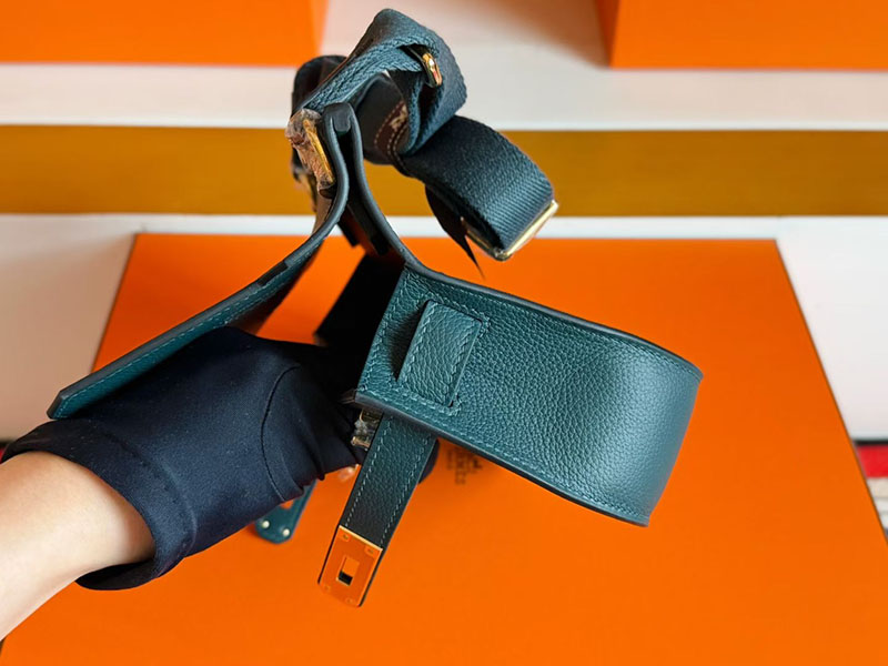 エルメス ジプシエールバッグ HERMES ジプシエール ミニ ヴェールボスフォール エバーカラー ゴールド金具 2630369 エルメス ミニ ショルダー - 画像 (7)