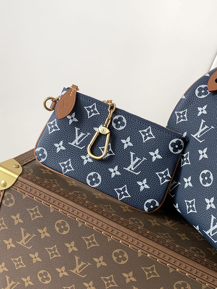 ルイヴィトン販売店舗 旅行バッグ LV スピーディ P9 バンドリエール 30 インディゴブルー M15282 ルイヴィトン スピーディ メンズ - 画像 (6)