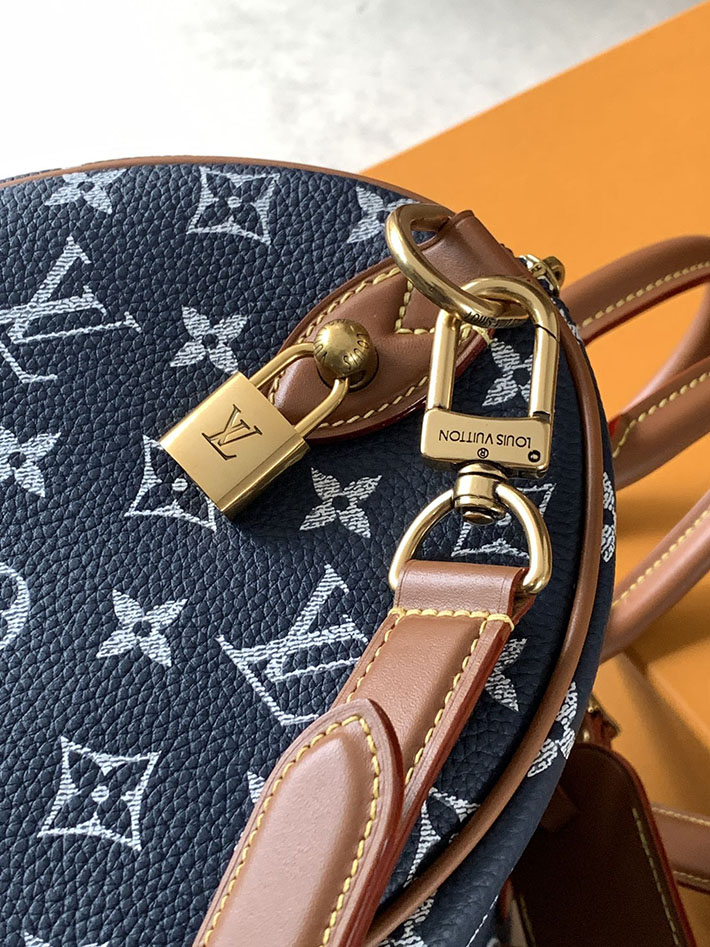ルイヴィトン販売店舗 旅行バッグ LV スピーディ P9 バンドリエール 30 インディゴブルー M15282 ルイヴィトン スピーディ メンズ - 画像 (4)