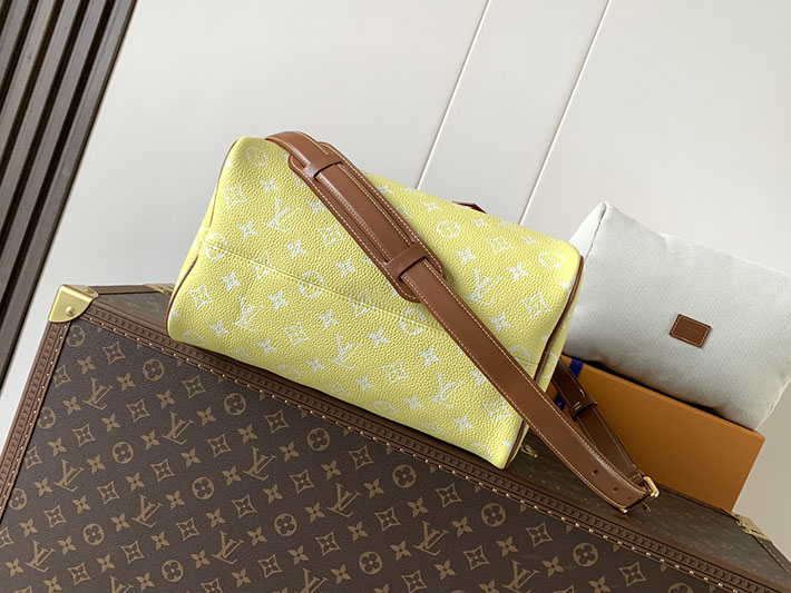 ルイヴィトン販売店舗 旅行バッグ LV スピーディ P9 バンドリエール 30 ユズイエロー M15242 ルイヴィトン ボストンバッグ 人気 - 画像 (7)