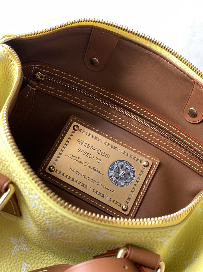 ルイヴィトン販売店舗 旅行バッグ LV スピーディ P9 バンドリエール 30 ユズイエロー M15242 ルイヴィトン ボストンバッグ 人気 - 画像 (2)