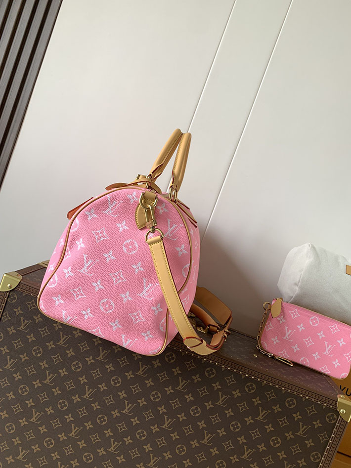 ルイヴィトン販売店舗 旅行バッグ LV スピーディ P9 バンドリエール 40 キャンディピンク M13918 ルイヴィトン ボストンバッグ 公式 - 画像 (9)