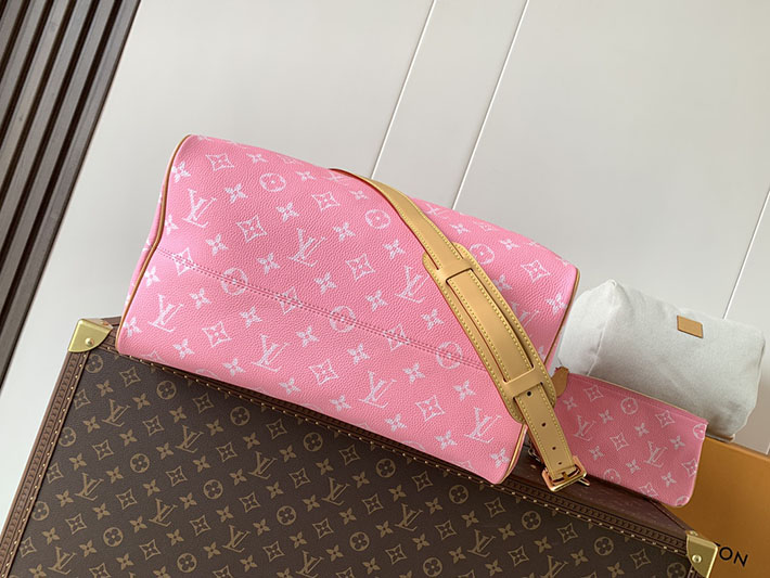 ルイヴィトン販売店舗 旅行バッグ LV スピーディ P9 バンドリエール 40 キャンディピンク M13918 ルイヴィトン ボストンバッグ 公式 - 画像 (7)