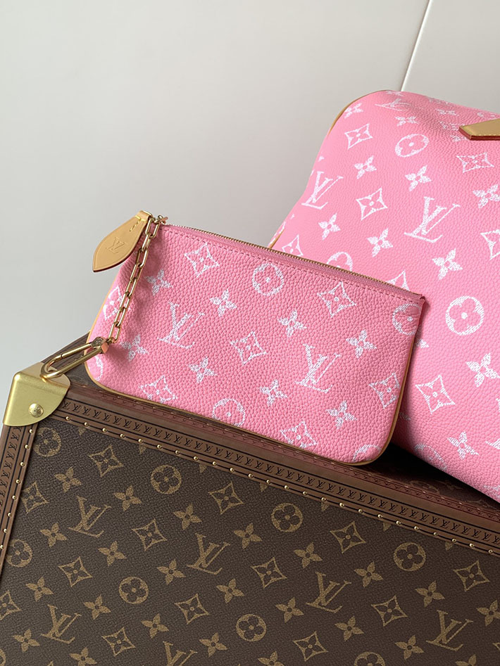 ルイヴィトン販売店舗 旅行バッグ LV スピーディ P9 バンドリエール 40 キャンディピンク M13918 ルイヴィトン ボストンバッグ 公式 - 画像 (4)