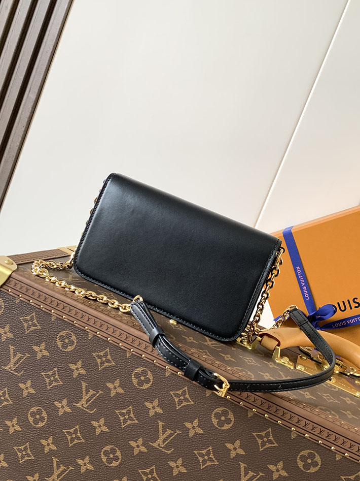 ルイヴィトン販売店舗 バッグ レディース LV ウォレット オン チェーン・LV ブルーム ブラック M14564 ルイヴィトン 斜 めがけ 人気 - 画像 (8)