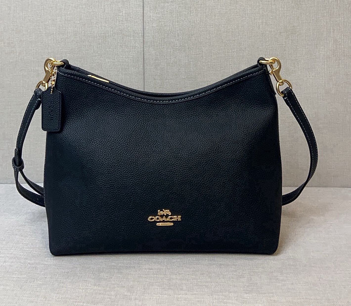最高級コーチスーパーコピー COACH ローレル ショルダー バッグ レディース ブラック CR148 IMBLK コーチ バッグ アウトレット - 画像 (8)