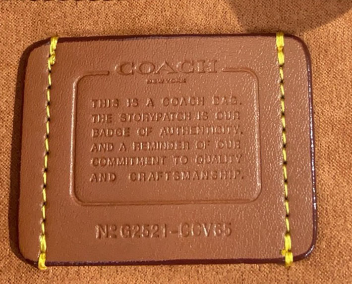 最高級コーチスーパーコピー COACH エッタ スモール フラップ ショルダー バッグ・シグネチャー シェニール トリュフ CCV65 IMA7U コーチ バッグ アウトレット - 画像 (2)