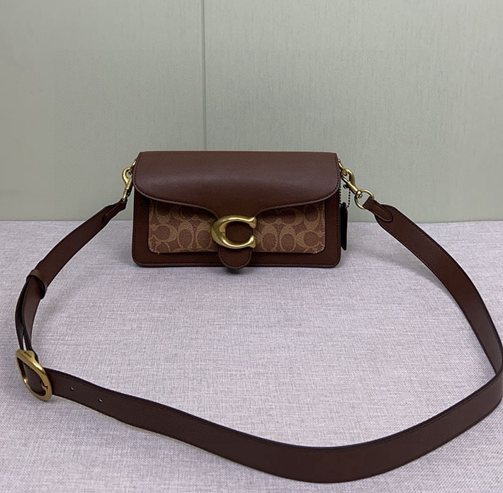 最高級コーチスーパーコピー COACH タビー ショルダー バッグ 20・シグネチャー キャンバス ブラス/メイプル メイプル CY200 B4YDT コーチ ショルダーバッグ 人気 - 画像 (9)