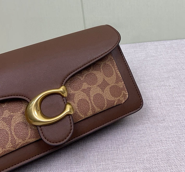 最高級コーチスーパーコピー COACH タビー ショルダー バッグ 20・シグネチャー キャンバス ブラス/メイプル メイプル CY200 B4YDT コーチ ショルダーバッグ 人気 - 画像 (7)