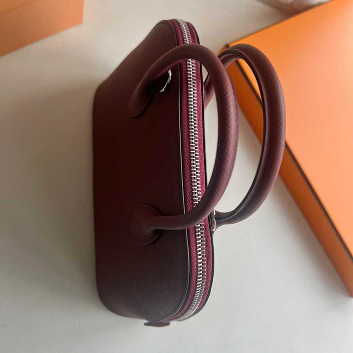 ボリード25 定価 HERMES ボリード1923 25 ルージュアッシュ ヴォーエプソン シルバー金具 26210459 エルメス 新作バッグ - 画像 (6)