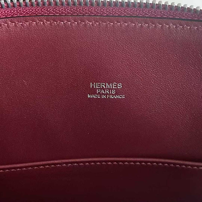 ボリード25 定価 HERMES ボリード1923 25 ルージュアッシュ ヴォーエプソン シルバー金具 26210459 エルメス 新作バッグ - 画像 (4)