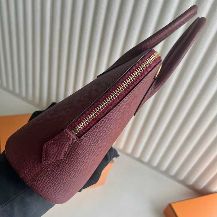 Hermes ボリード サイズ HERMES ボリード1923 25 ルージュアッシュ ヴォーエプソン ゴールド金具 26210460 エルメス 新作バッグ - 画像 (8)