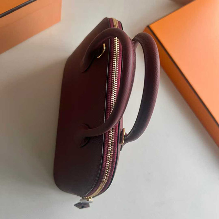 Hermes ボリード サイズ HERMES ボリード1923 25 ルージュアッシュ ヴォーエプソン ゴールド金具 26210460 エルメス 新作バッグ - 画像 (7)