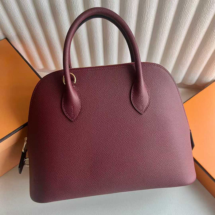 Hermes ボリード サイズ HERMES ボリード1923 25 ルージュアッシュ ヴォーエプソン ゴールド金具 26210460 エルメス 新作バッグ - 画像 (6)